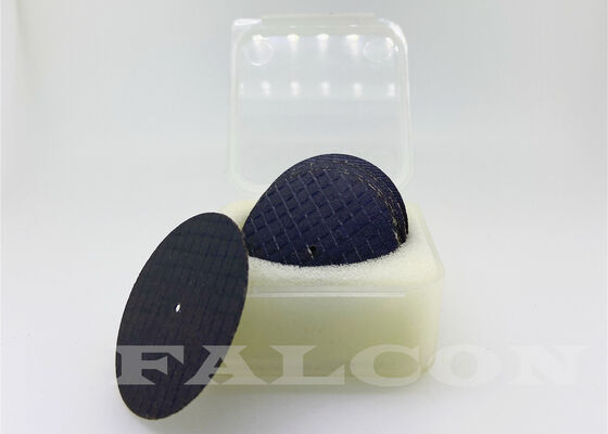 คุณภาพ  Black Reinforced Dental Diamond Discs 0.7mm Cut off Grinding Wheel โรงงาน
