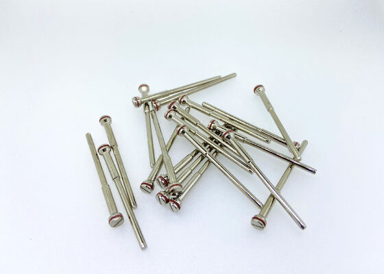 คุณภาพ  Mandrel Bur Steel Dental Diamond Strips Chrome 5.0mm Head For Micromotor โรงงาน