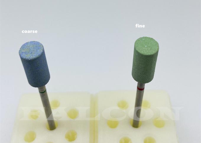 Zirconia Sintered Diamond Disc กระบอกขัดสีเขียว Burs Dental 3