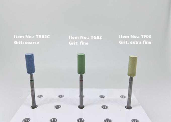 หินเจียรติดสีเขียว Lab ทันตกรรม เซอร์โคเนีย แผ่นเพชรเผา 0