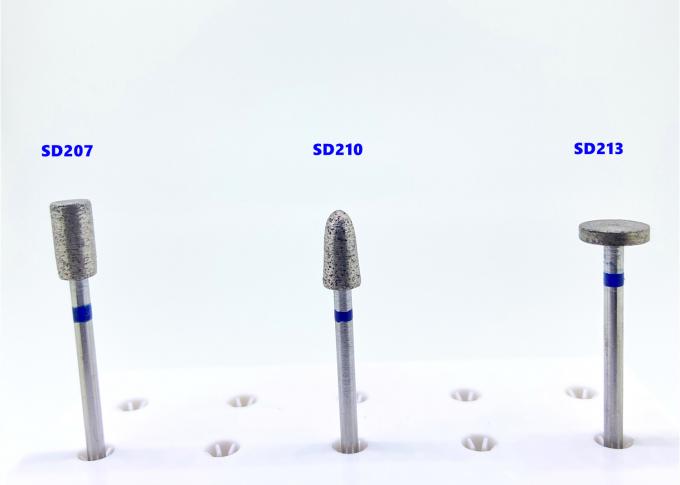 แผ่นเจียรโลหะพลาสเตอร์สีน้ำเงิน HP Shank Sintered Abrasive Grinding Stone 2.35mm 1
