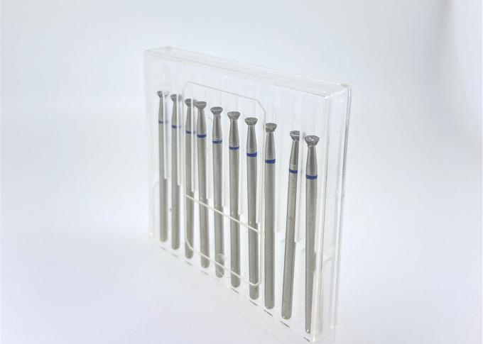 ล้อตัดปูนฉาบเคลือบ HP Shank สำหรับเซอร์โคเนียเซรามิกขัด Burs 1