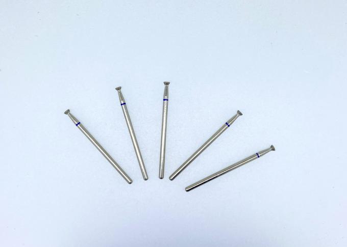 ล้อตัดปูนฉาบเคลือบ HP Shank สำหรับเซอร์โคเนียเซรามิกขัด Burs 0