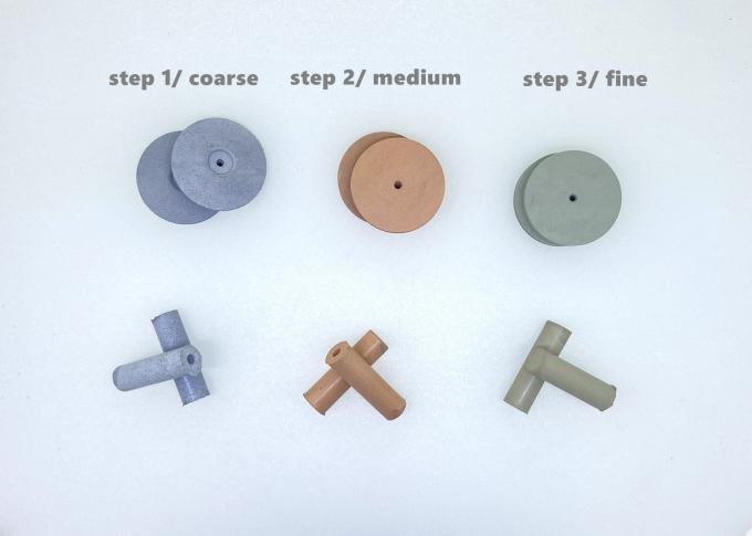 กระบอกสูบขัดฟัน 3.0 มม. HP Shank Grinding Rubber Polishing Bur 0