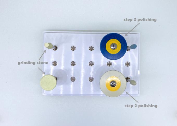 แผ่นเจียรเพชรเซรามิคทั้งหมด HP shank Endurable Polishing Kit Dental 1